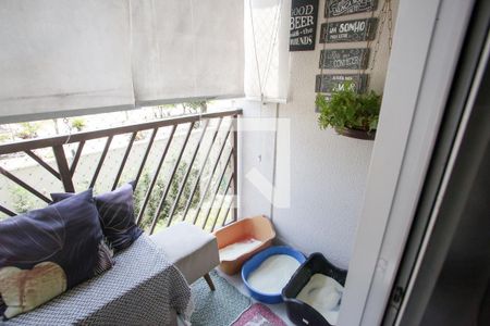 Varanda da Sala de apartamento para alugar com 2 quartos, 55m² em Pechincha, Rio de Janeiro