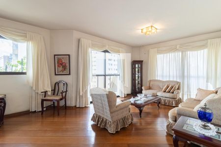 Sala de apartamento à venda com 4 quartos, 295m² em Indianópolis, São Paulo