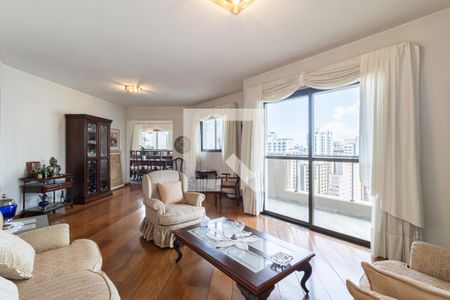 Sala de apartamento à venda com 4 quartos, 295m² em Indianópolis, São Paulo