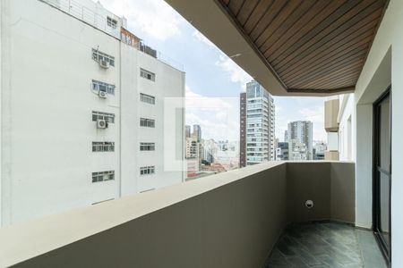 Varanda da Sala de apartamento à venda com 4 quartos, 295m² em Indianópolis, São Paulo