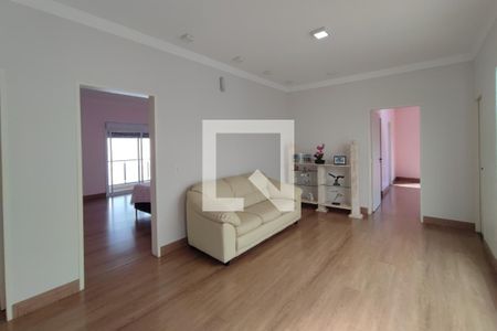 Sala de casa de condomínio para alugar com 5 quartos, 560m² em Swiss Park, Campinas