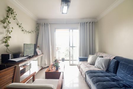 Sala  de apartamento à venda com 3 quartos, 74m² em Vila Nova Manchester, São Paulo