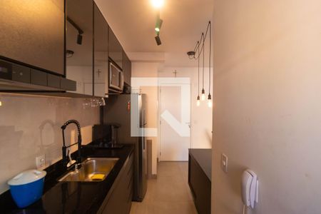 Cozinha de apartamento à venda com 2 quartos, 56m² em Bonfim, Campinas