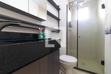 Banheiro da Suíte de apartamento à venda com 2 quartos, 56m² em Bonfim, Campinas