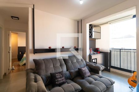 Sala de apartamento à venda com 2 quartos, 56m² em Bonfim, Campinas