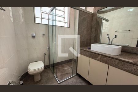 Banheiro Social de apartamento à venda com 3 quartos, 115m² em Sion, Belo Horizonte