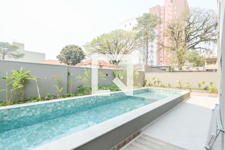 Área comum - Piscina de apartamento para alugar com 1 quarto, 25m² em Vila Campestre, São Bernardo do Campo