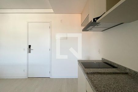 Cozinha de apartamento para alugar com 1 quarto, 25m² em Vila Campestre, São Bernardo do Campo
