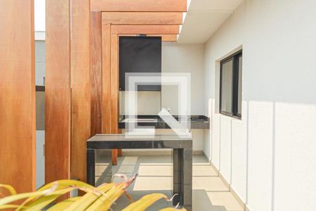 Área comum - Churrasqueira de apartamento para alugar com 1 quarto, 25m² em Vila Campestre, São Bernardo do Campo