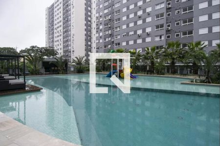Área comum - Piscina de apartamento à venda com 2 quartos, 63m² em São Sebastião, Porto Alegre