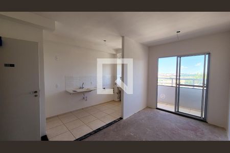Sala/Cozinha de apartamento para alugar com 3 quartos, 54m² em Vila Rio Branco, Jundiaí