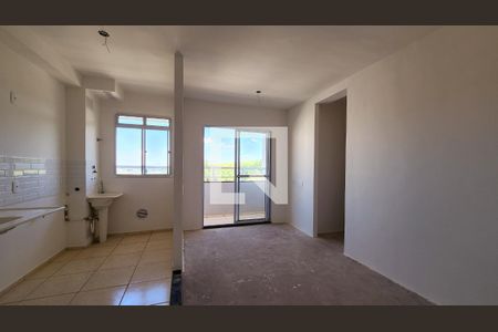 Sala/Cozinha de apartamento para alugar com 3 quartos, 54m² em Vila Rio Branco, Jundiaí