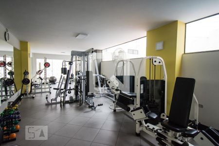 Área comum - Academia de apartamento à venda com 4 quartos, 210m² em Vila Margarida, São Bernardo do Campo