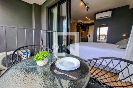Cozinha de kitnet/studio à venda com 1 quarto, 22m² em Vila Mariana, São Paulo