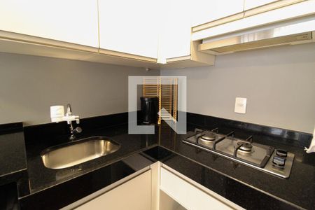 Sala/Cozinha de apartamento para alugar com 1 quarto, 35m² em Moema, São Paulo