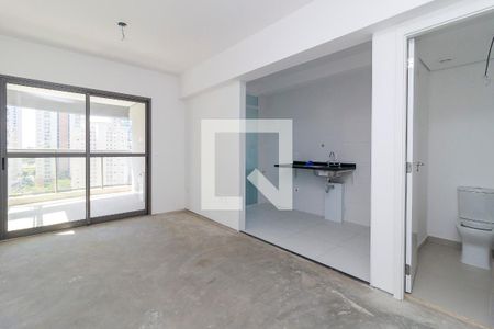 Sala de apartamento à venda com 1 quarto, 51m² em Jardim das Acacias, São Paulo