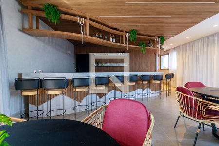Área comum - Lounge de kitnet/studio para alugar com 0 quarto, 31m² em Jardim das Acacias, São Paulo