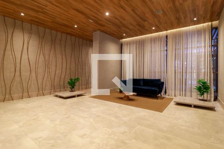 Área comum - Hall Social de kitnet/studio para alugar com 0 quarto, 31m² em Jardim das Acacias, São Paulo