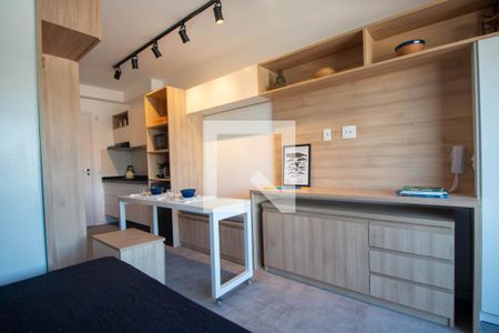 Studio de kitnet/studio para alugar com 1 quarto, 27m² em Santo Amaro, São Paulo