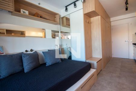 Studio de kitnet/studio para alugar com 1 quarto, 27m² em Santo Amaro, São Paulo