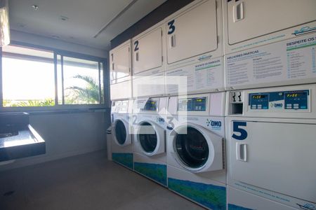 Lavanderia de kitnet/studio para alugar com 1 quarto, 27m² em Santo Amaro, São Paulo