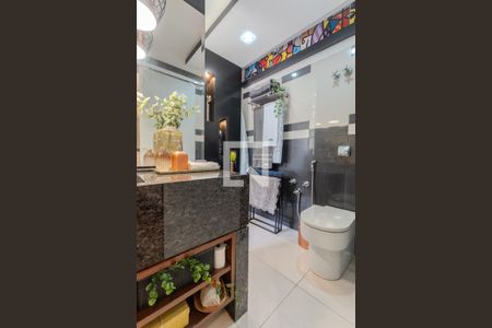 Banheiro da Suíte 1 de apartamento à venda com 4 quartos, 192m² em Bela Vista, São Paulo