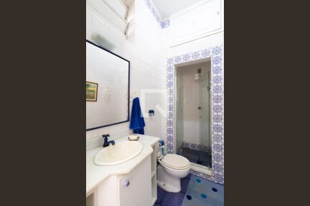 Banheiro da suíte de apartamento para alugar com 2 quartos, 127m² em Botafogo, Rio de Janeiro