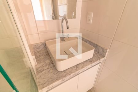 Banheiro de kitnet/studio à venda com 1 quarto, 25m² em Vila da Saúde, São Paulo