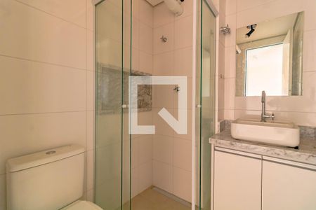 Banheiro de kitnet/studio à venda com 1 quarto, 25m² em Vila da Saúde, São Paulo