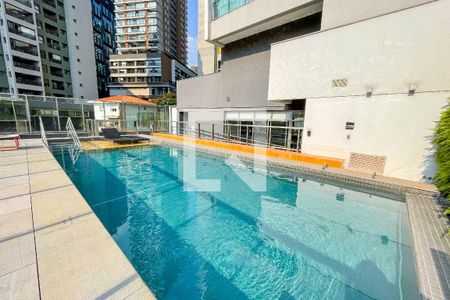 Área comum - Piscina de kitnet/studio para alugar com 1 quarto, 24m² em Vila Madalena, São Paulo