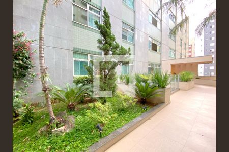 Área comum - Jardim de apartamento à venda com 3 quartos, 186m² em Lourdes, Belo Horizonte
