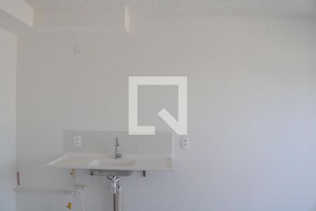 Sala e Cozinha Integrada de apartamento para alugar com 1 quarto, 28m² em Parque Industrial Tomas Edson, São Paulo