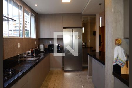 Cozinha de apartamento à venda com 4 quartos, 283m² em Santo Agostinho, Belo Horizonte