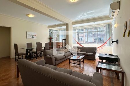 Sala de apartamento à venda com 3 quartos, 165m² em Copacabana, Rio de Janeiro