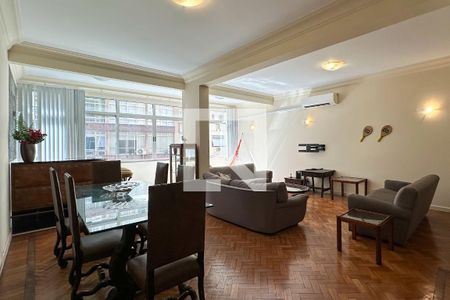 Sala de apartamento à venda com 3 quartos, 165m² em Copacabana, Rio de Janeiro