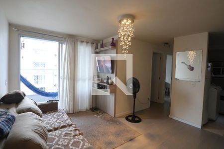 Sala de apartamento à venda com 2 quartos, 48m² em Olaria, Canoas