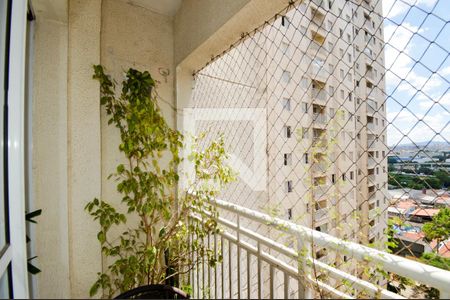 Varanda da Sala de apartamento à venda com 2 quartos, 53m² em Ponte Grande, Guarulhos