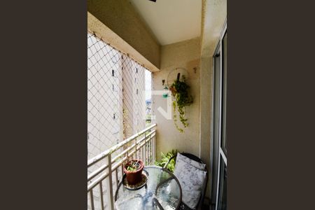 Varanda da Sala de apartamento à venda com 2 quartos, 53m² em Ponte Grande, Guarulhos