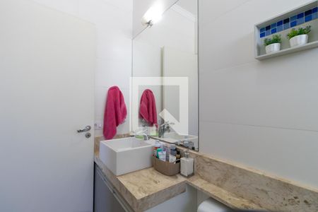 Banheiro do Quarto 1 de casa de condomínio à venda com 3 quartos, 136m² em Parque Xangrilá, Campinas