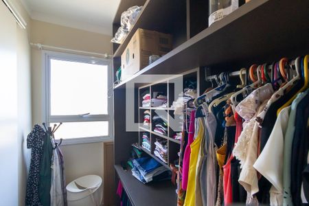 Closet do quarto 1 de casa de condomínio à venda com 3 quartos, 136m² em Parque Xangrilá, Campinas