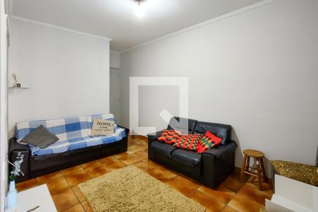 Sala de apartamento para alugar com 1 quarto, 86m² em Aviação, Praia Grande