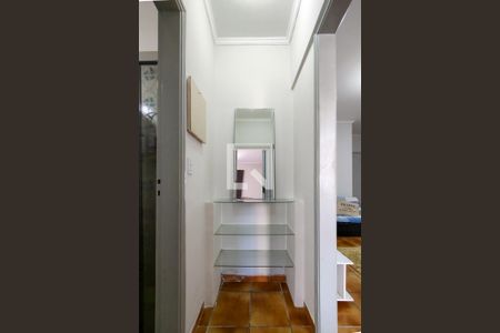 Hall de apartamento para alugar com 1 quarto, 86m² em Aviação, Praia Grande