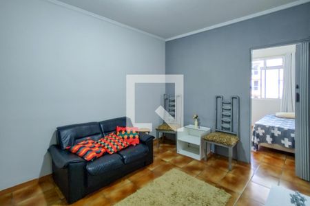Sala de apartamento para alugar com 1 quarto, 86m² em Aviação, Praia Grande