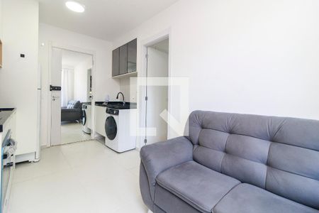 Sala de apartamento para alugar com 1 quarto, 27m² em Campo Belo, São Paulo