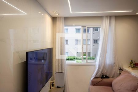 Sala de apartamento à venda com 2 quartos, 45m² em Piraporinha, Diadema