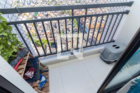 Varanda da Sala de apartamento à venda com 2 quartos, 45m² em Vila Brasil, São Paulo