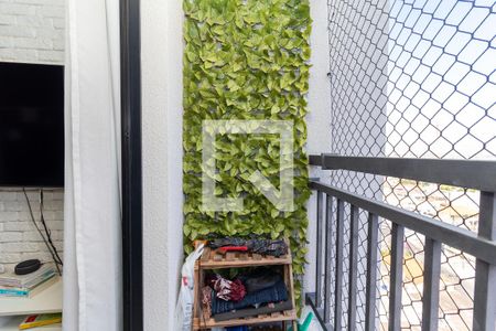 Varanda da Sala de apartamento à venda com 2 quartos, 45m² em Vila Brasil, São Paulo