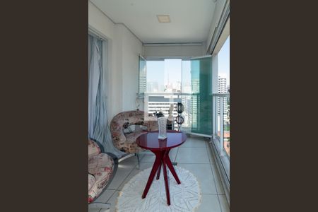 Varanda de kitnet/studio para alugar com 1 quarto, 35m² em Consolação, São Paulo