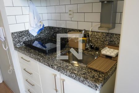 Cozinha de kitnet/studio para alugar com 1 quarto, 20m² em Brás, São Paulo