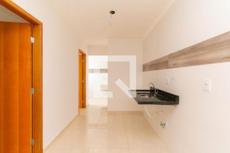 Cozinha de apartamento à venda com 2 quartos, 38m² em Quinta da Paineira, São Paulo